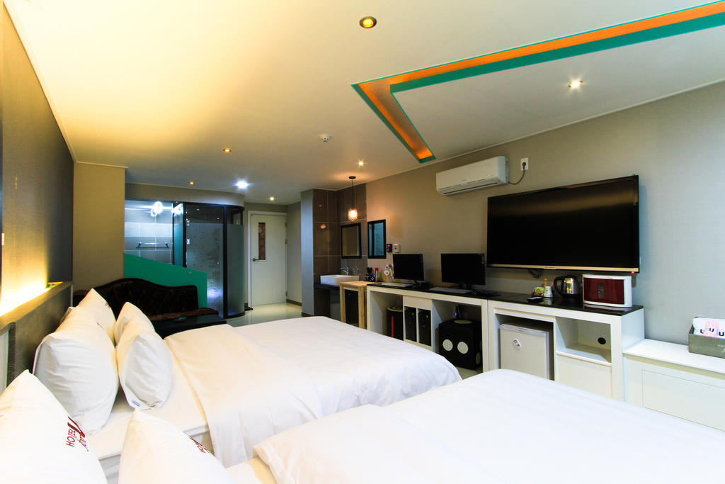 Haeundae Foru Hotel بوسان المظهر الخارجي الصورة